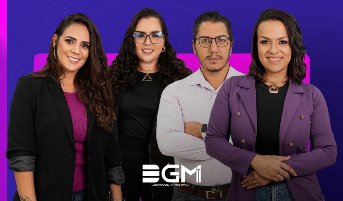 Equipe de especialistas em telecom